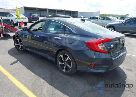2016 Honda Civic Touring z USA, uszkodzony, nr VIN 19XFC1F92GE203907